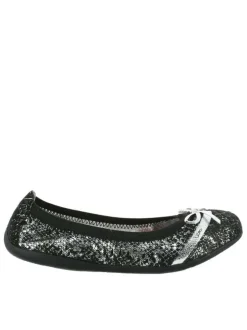 Ballerines Caprice Serpent femme noir
