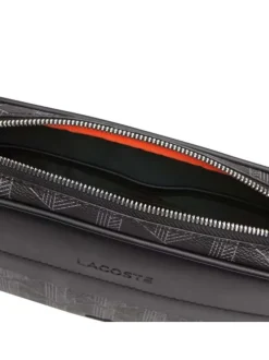 Banane gris anthracite à imprimé urbain et avec une sangle ajustable