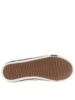 Baskets basses mixte enfants en coton rose