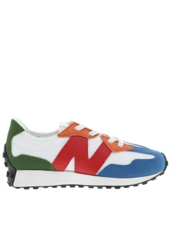 Baskets running multicolores avec semelles crantées et lacets plats