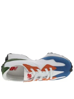 Baskets running multicolores avec semelles crantées et lacets plats