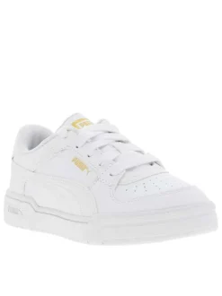 Baskets tennis Ca Pro Classic Ps blanches à semelle plate et à lacets plats