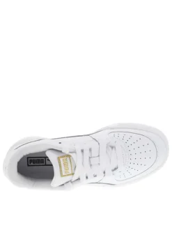 Baskets tennis Ca Pro Jr en cuir blanches à semelle à talon plat et avec lacets
