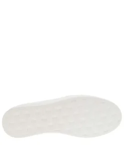 Baskets basses Classic Cuplowlaceup Lth Fad en cuir blanchs à détails logotypés