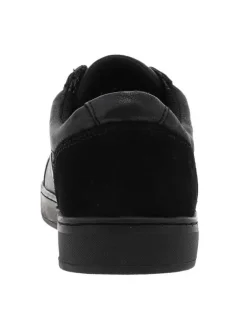 Baskets basses homme en cuir MAIN noir