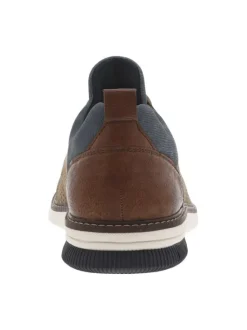 Baskets basses kaki avec lacets ronds élastiqués et décoratifs