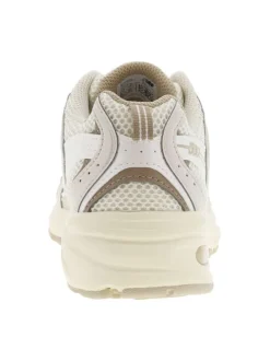 Baskets basses 530 multisport beiges en mesh avec des lacets plats