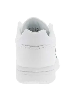 Baskets basses 480 tennis en cuir blanches avec lacets plats et logo cousu