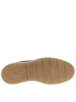 Baskets charbon à talon plat avec des lacets et un zip latéral