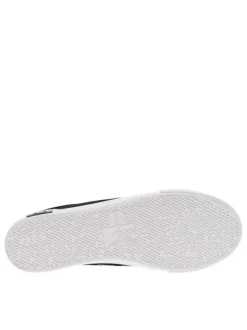 Baskets homme en coton noir