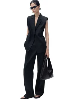 Blazer femme noir