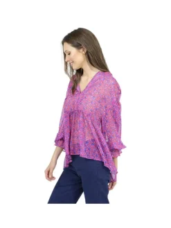 Blouse fleurie