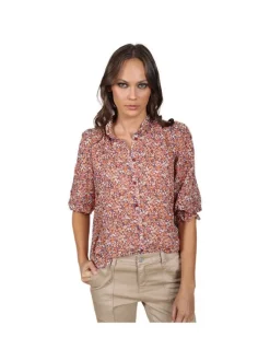 Blouse fleurie