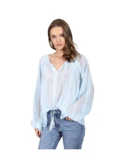 Blouse semi-transparente