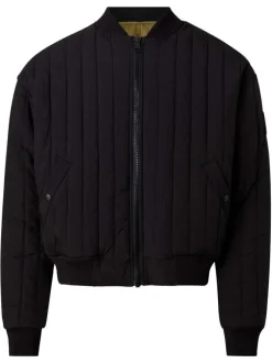Bomber kaki uni coupe bombers avec un col teddy reversible