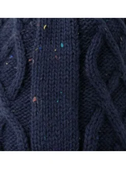 Bonnet marine moucheté Jus de pomme avec pompons interchangeables