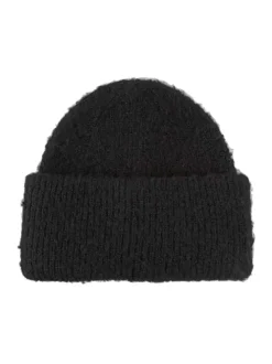 Bonnet à revers noir