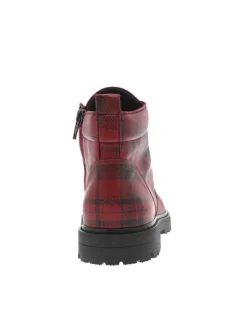 Boots Sigmala fille rouge