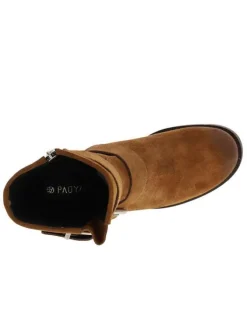 Boots Kulty femme noisette