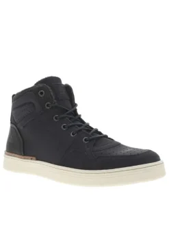 Boots noires en cuir