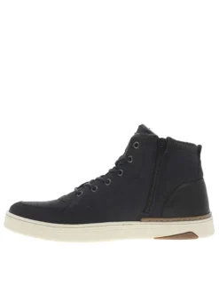 Boots noires en cuir