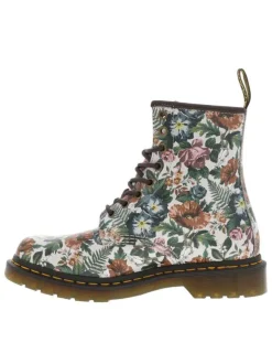 Bottines 1460 Backhand en cuir multicolores à talon plat et à lacets