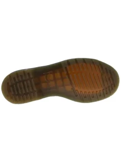 Bottines noire en cuir enduit à talon décroché bas avec des lacets ronds