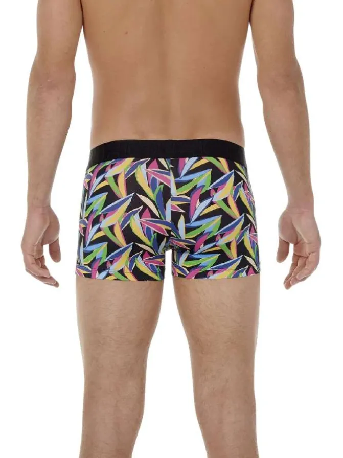 Boxer classique multicolore imprimé avec une coupe près du corps