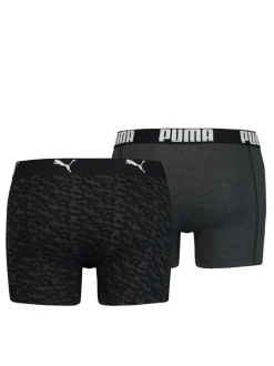Boxer homme gris