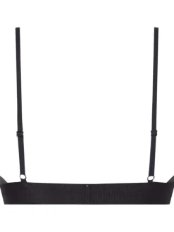 Brassière noire unie