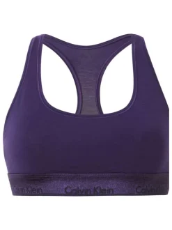 Brassière violette pour femme unie