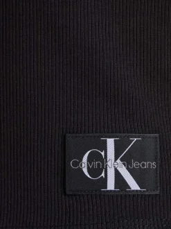Cardigan en coton mélangé noir avec une coupe près du corps et un col v