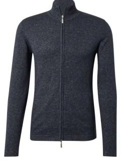 Cardigan homme bleu