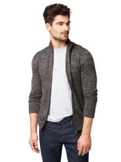 Cardigan homme gris
