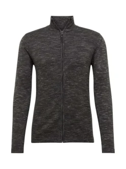 Cardigan homme gris