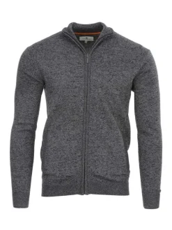 Cardigan homme gris