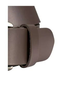 Ceinture en cuir marron