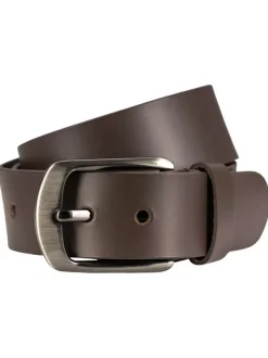 Ceinture en cuir marron