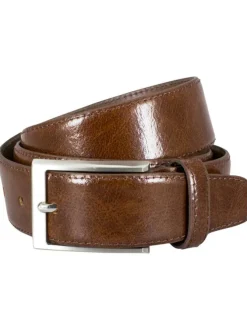 Ceinture en cuir marron