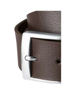 Ceinture en cuir marron