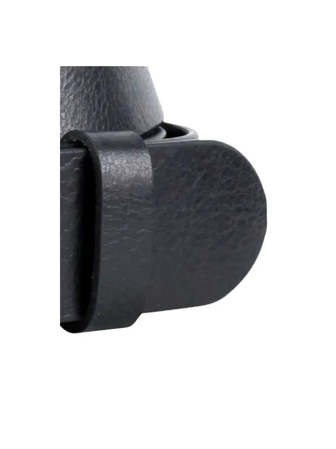 Ceinture en cuir noire