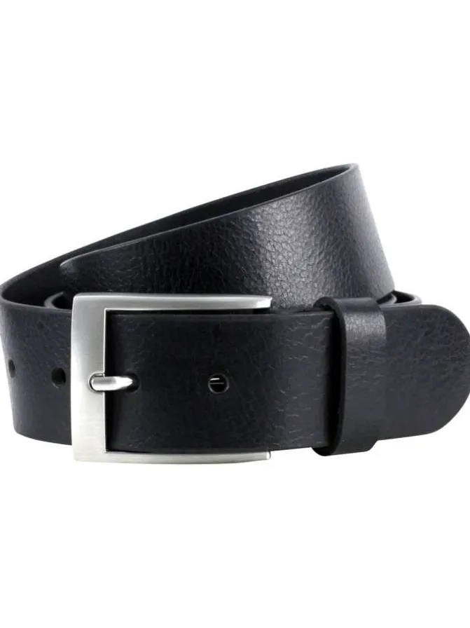 Ceinture en cuir noire