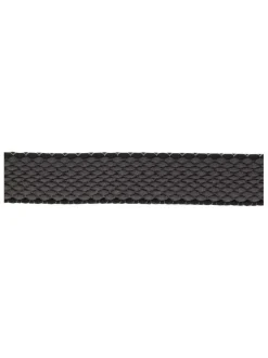 Ceinture noire et grise avec une fermeture à boucle à ardillon
