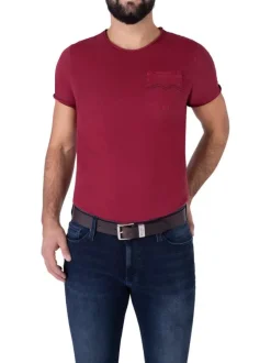 Ceinture en cuir marron unie réglable avec une boucle argentée