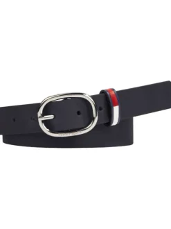 Ceinture femme noir en cuir
