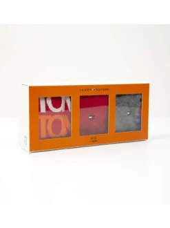 Chaussettes garçon rouge