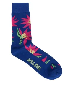 Chaussettes homme bleu