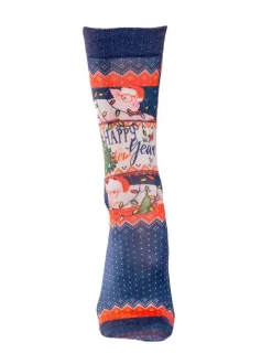 Chaussettes homme bleu