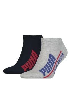 Chaussettes homme gris/marine (X2)