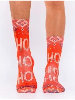 Chaussettes homme rouge